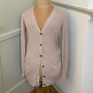DKNY Button Cardigan